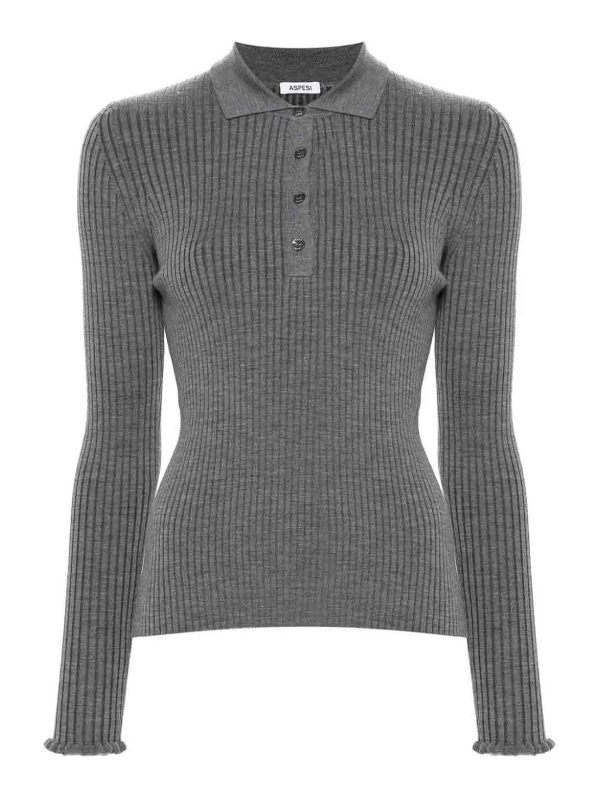 Aspesi Polo - Gris