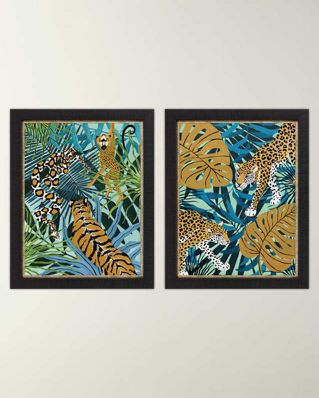 "Animal Dance" Giclees, Set of 2