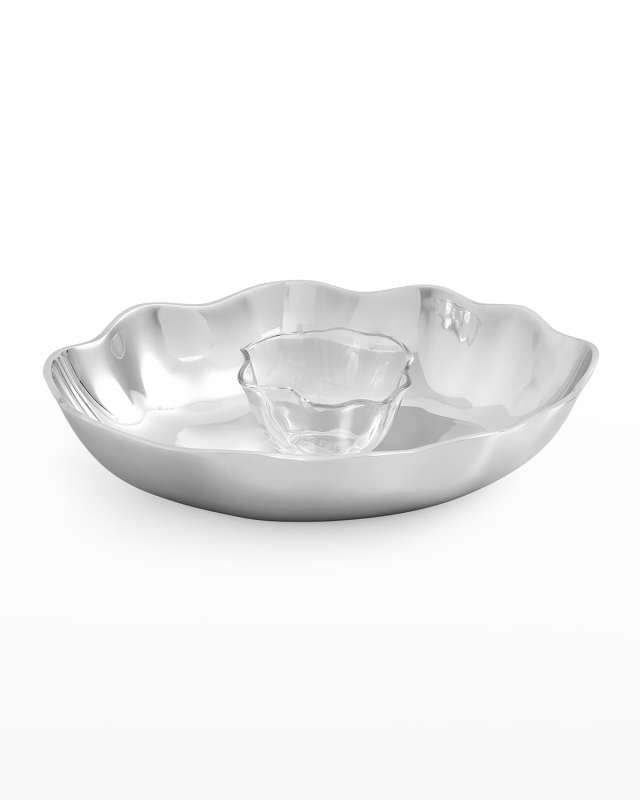 Sophie Conran Floret Two-Piece Chip & Dip Server
