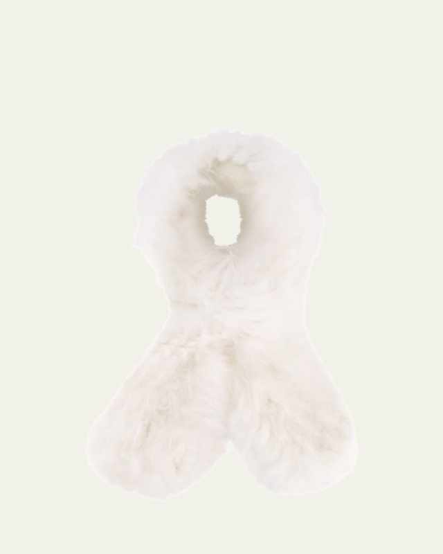 Cashmere Goat Pull-Through Scarf