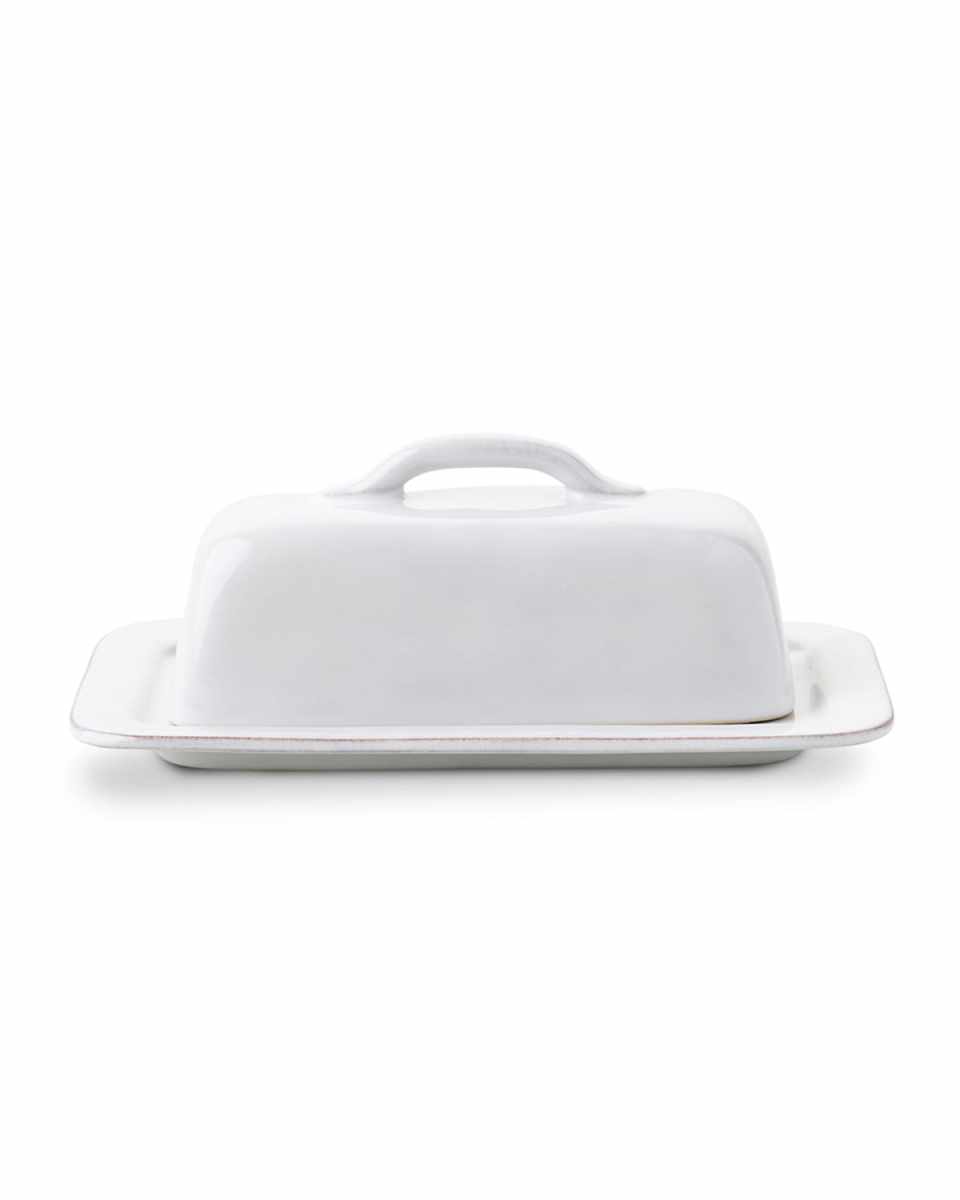 Puro Butter Dish - Whitewash