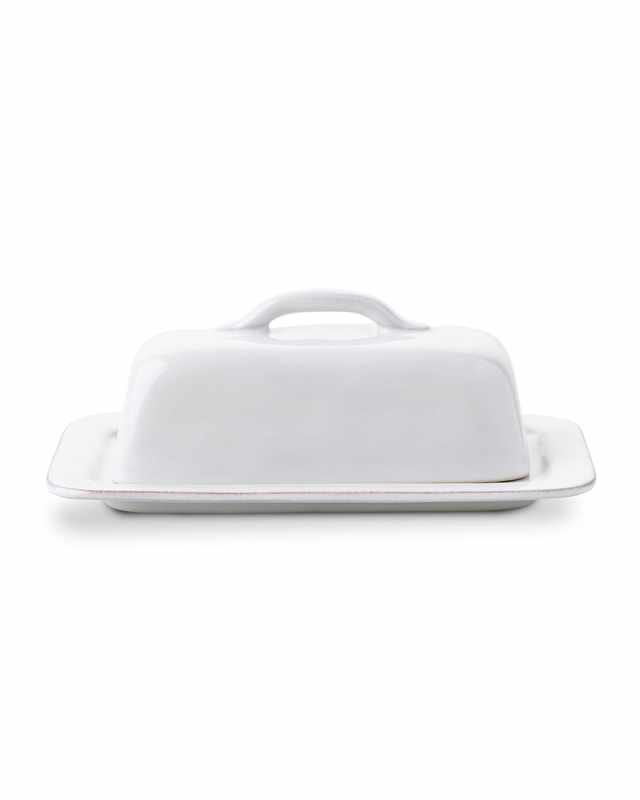 Puro Butter Dish - Whitewash