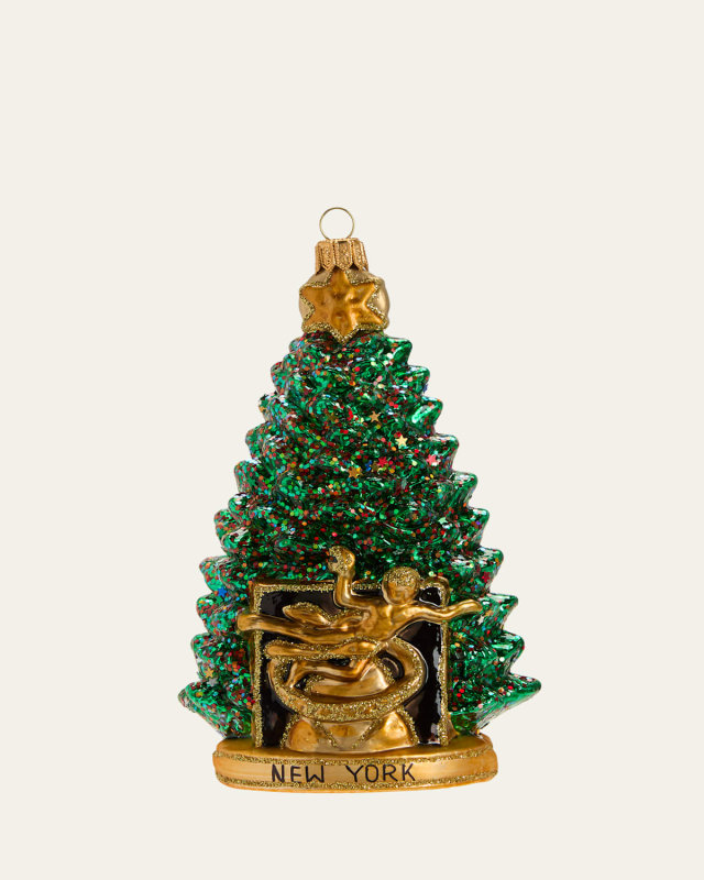 New York Tree Christmas Ornament