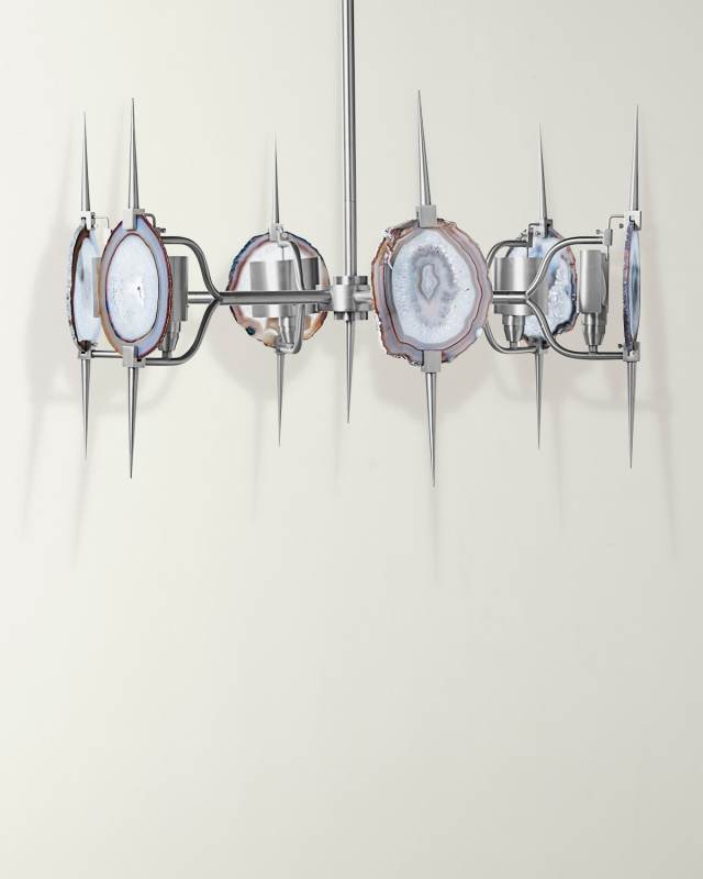 Eclipse Agate Chandelier