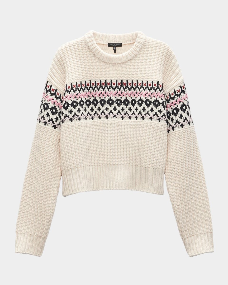 Leigh Fair Isle Crewneck Sweat