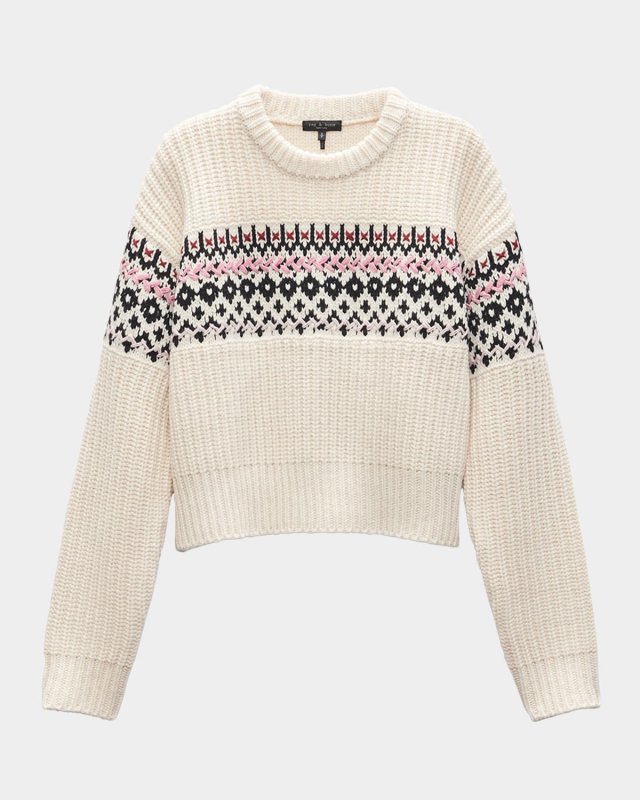 Leigh Fair Isle Crewneck Sweat