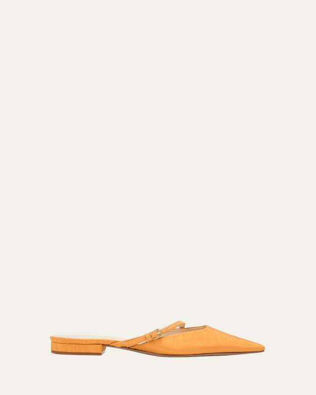 Jazzie Buckle Ballerina Mules