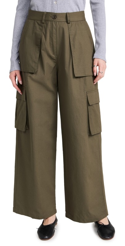 Moon River Cargo Pants Olive