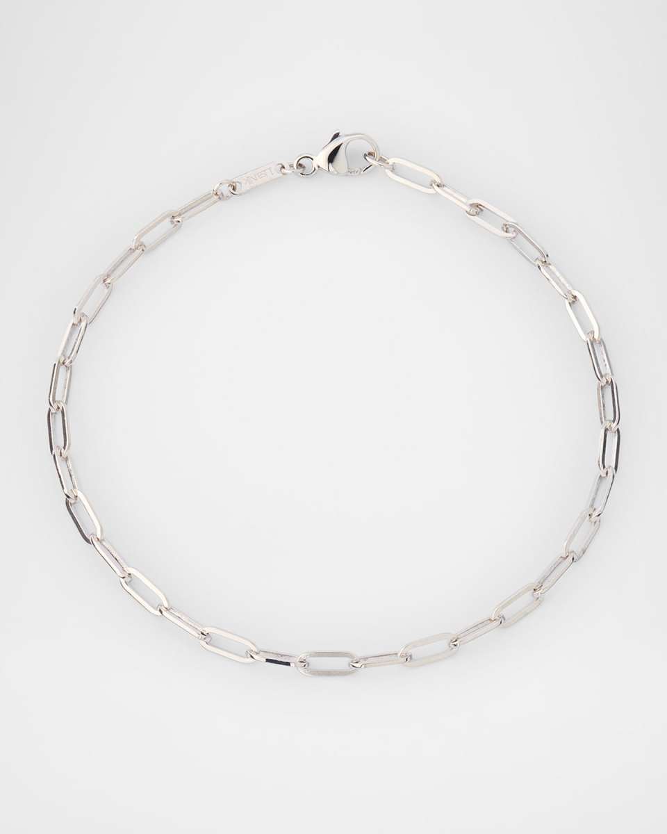 Golden Dreams 18K White Gold Paperclip Bracelet