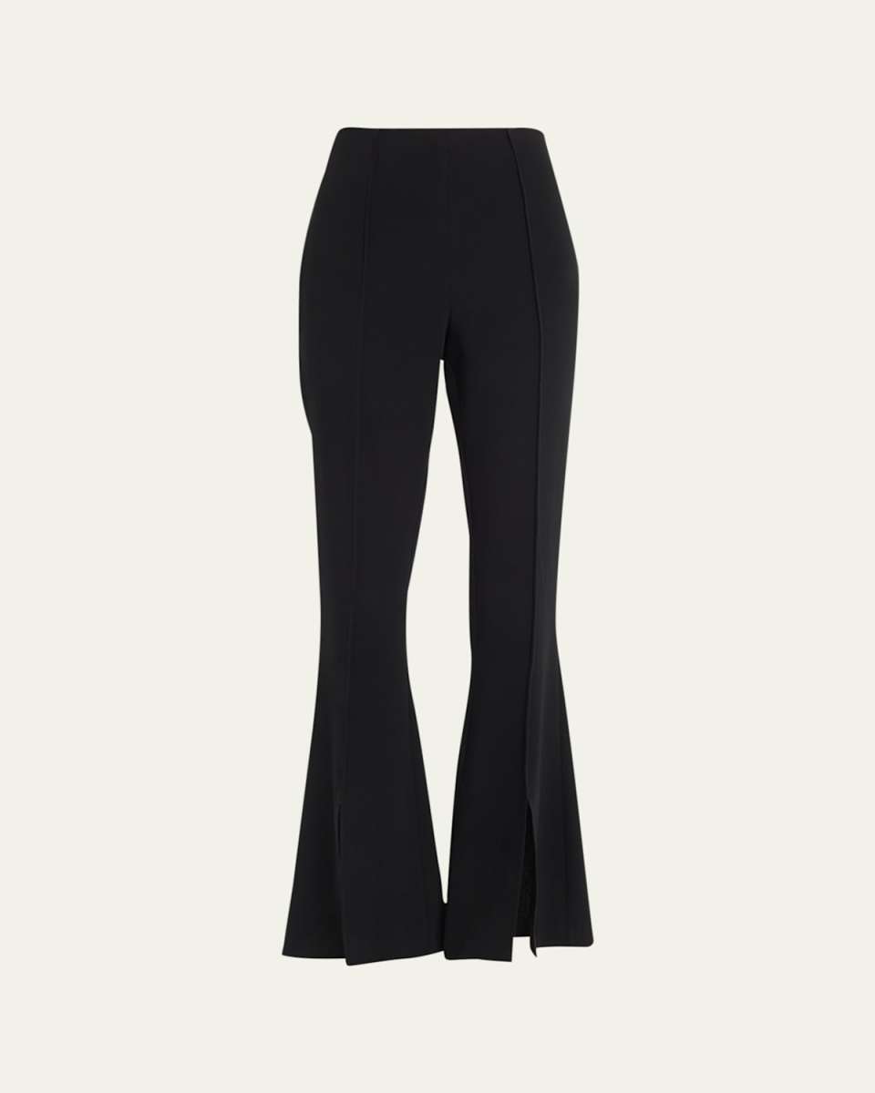 Billie Flare Split-Cuff Pants