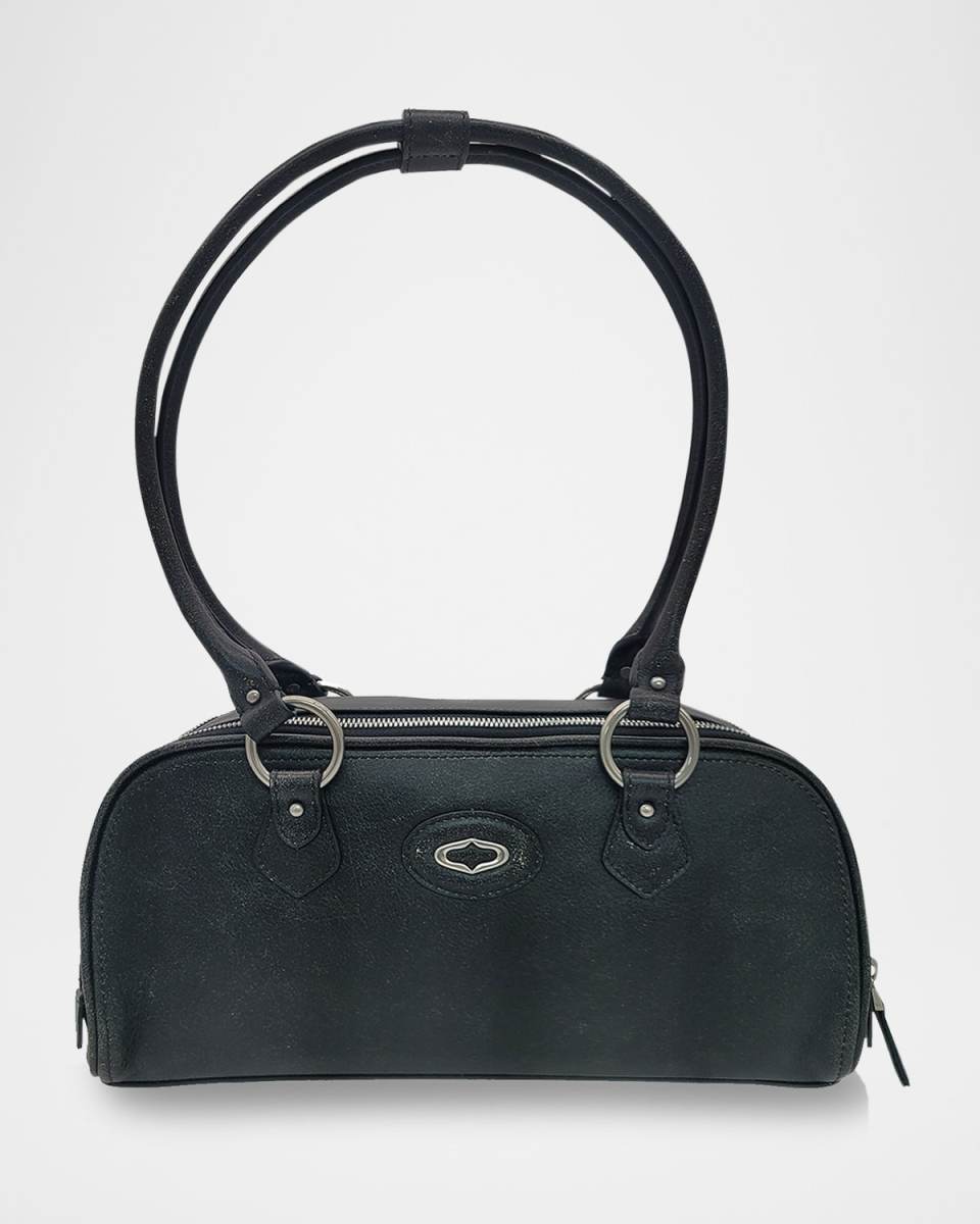 Bestie Medium Leather Shoulder Bag