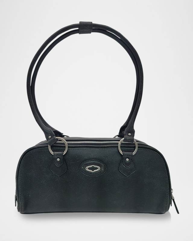 Bestie Medium Leather Shoulder Bag