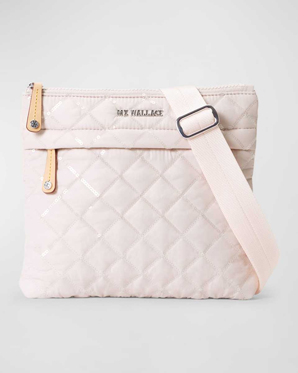 Metro Quilted Flat Crossbody Bag