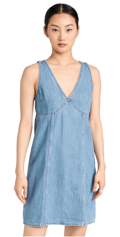 Madewell Easy Empire Waist Tank Dress Miona Wash