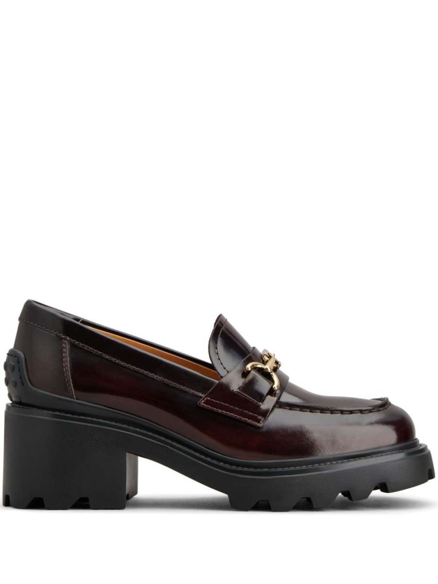 60mm leather loafers