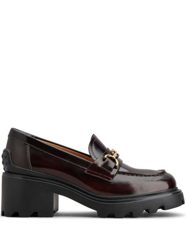 60mm leather loafers