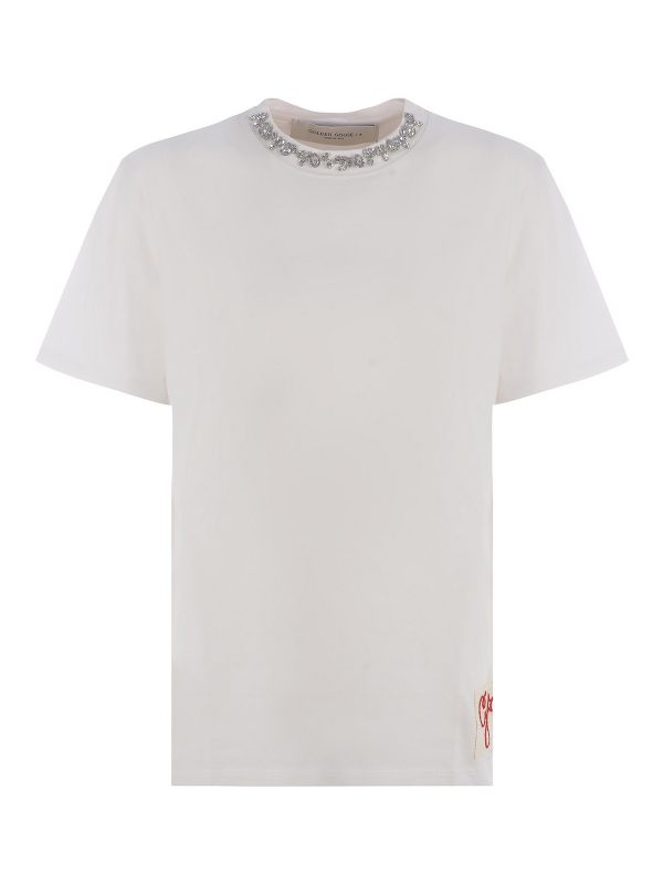 Golden Goose T-Shirt - Blanc