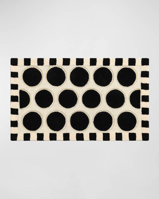 Dots A Lots Rug, 2' x 4'