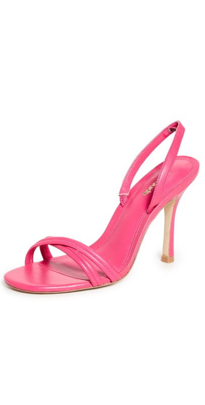 Larroude Annie Singback Sandals Pink