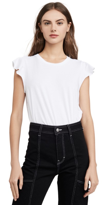 AMO Flutter Tee White