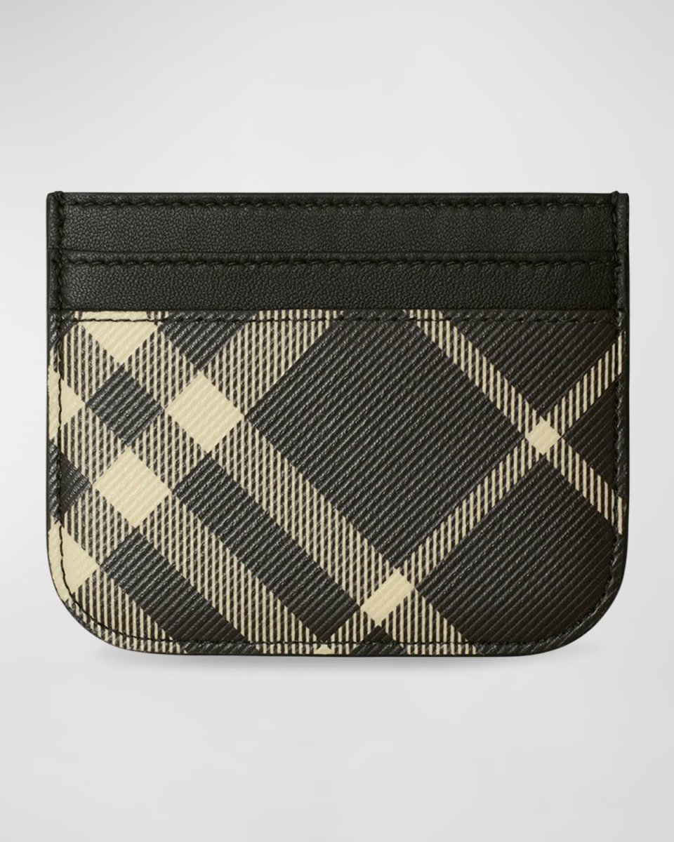 Sandon Check Card Case