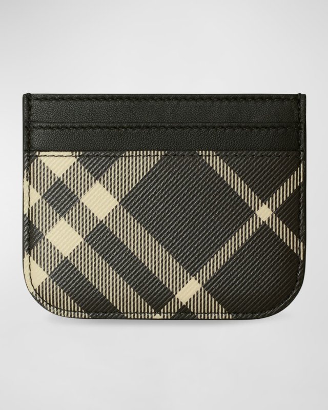 Sandon Check Card Case