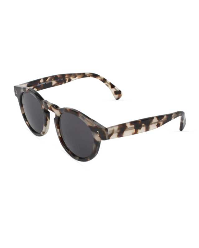 Leonard Round Acetate Sunglasses