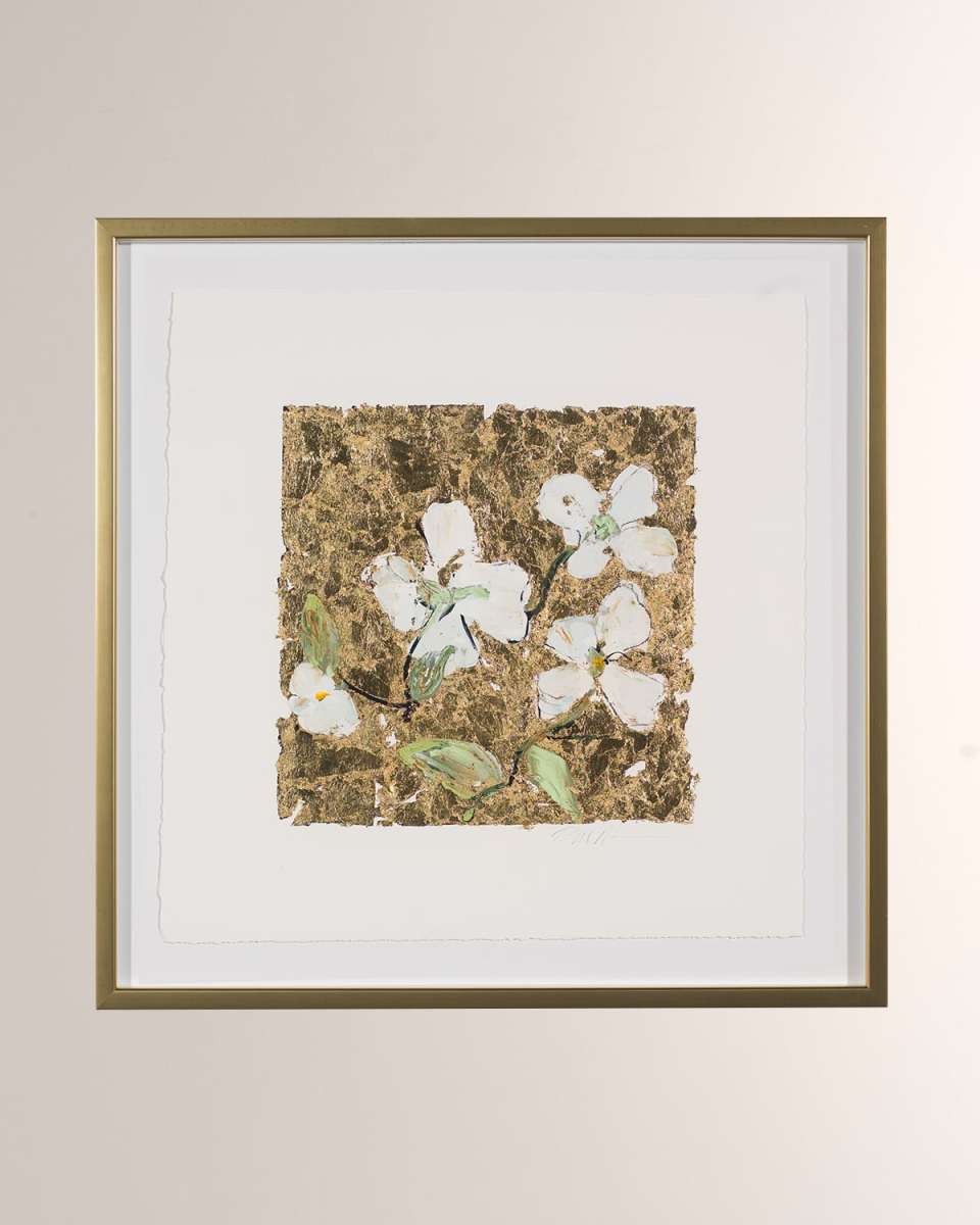 "Gold and Dogwood" Art Print by Robert Robinson