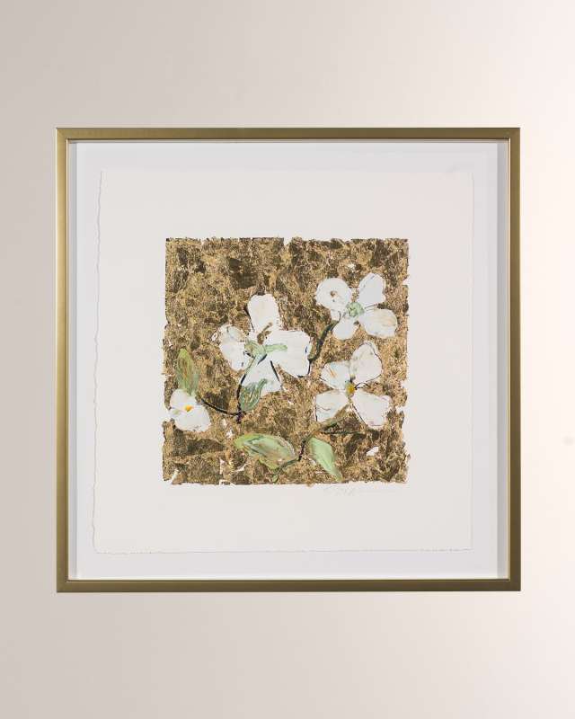 "Gold and Dogwood" Art Print by Robert Robinson