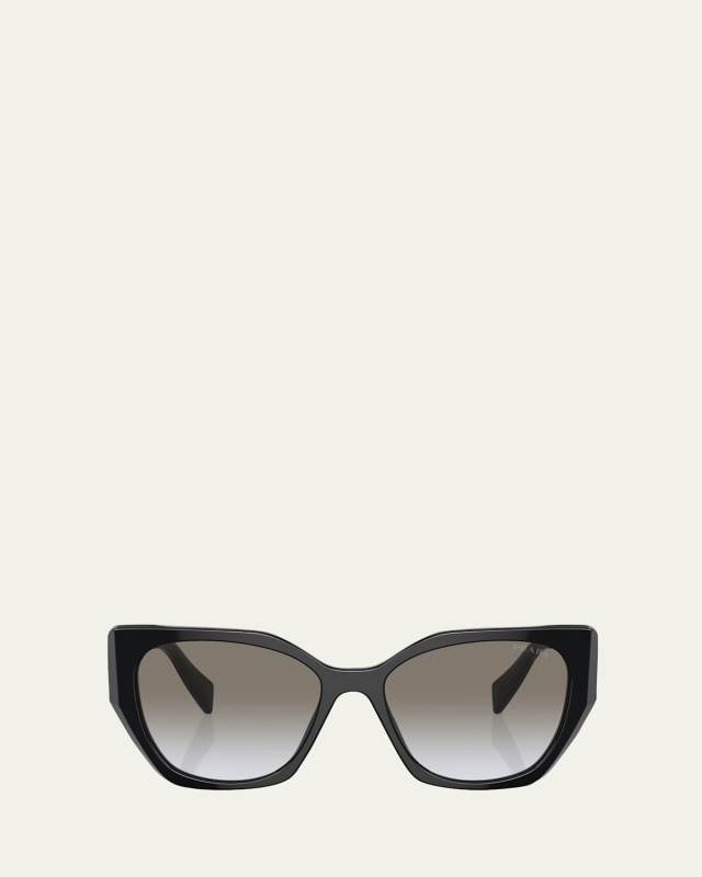 Logo Acetate Cat-Eye Sunglasses