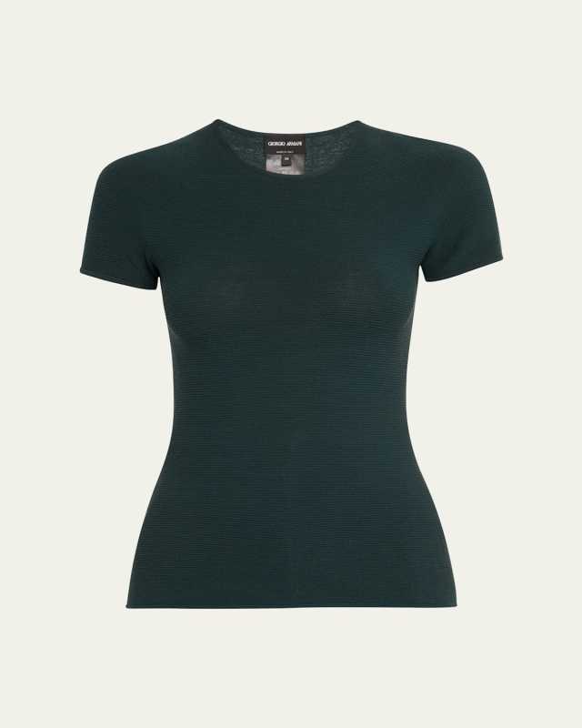 Ottoman Ribbed Tee
