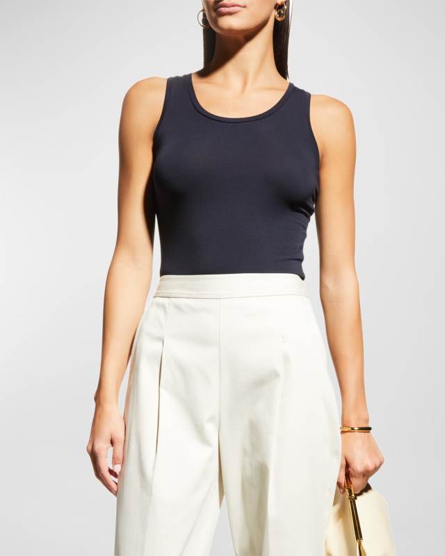 Soft Touch Scoop-Neck Tank