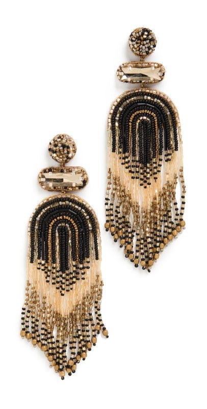 Deepa Gurnani Deepa by Deepa Gurnani Ishani Earrings Black Mult
