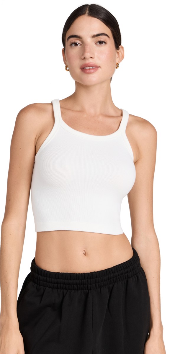 WARDROBE. NYC HB Ribbed Tank Black