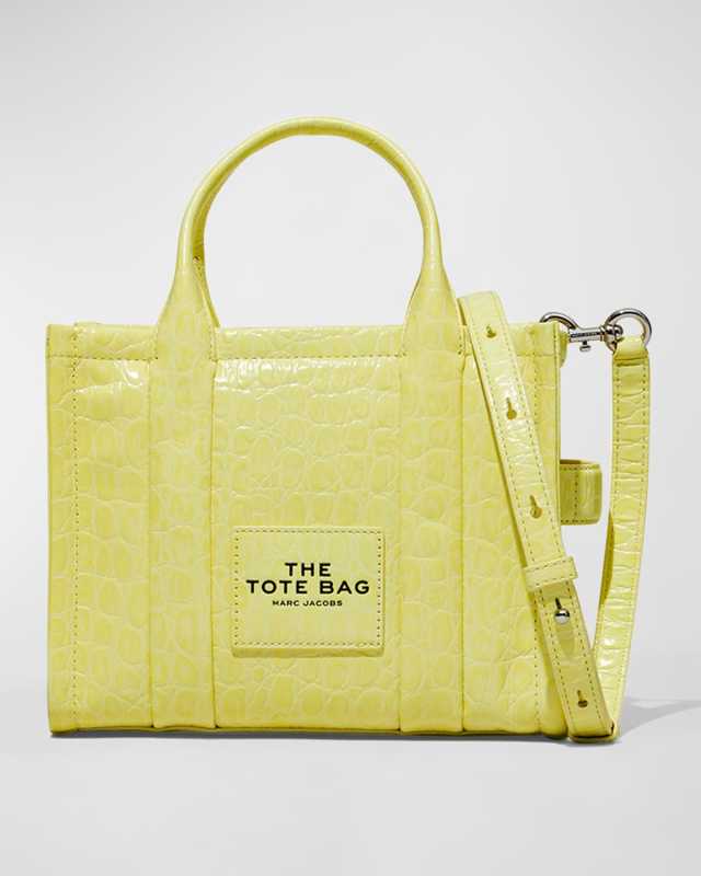 The Croc-Embossed Small Tote Bag