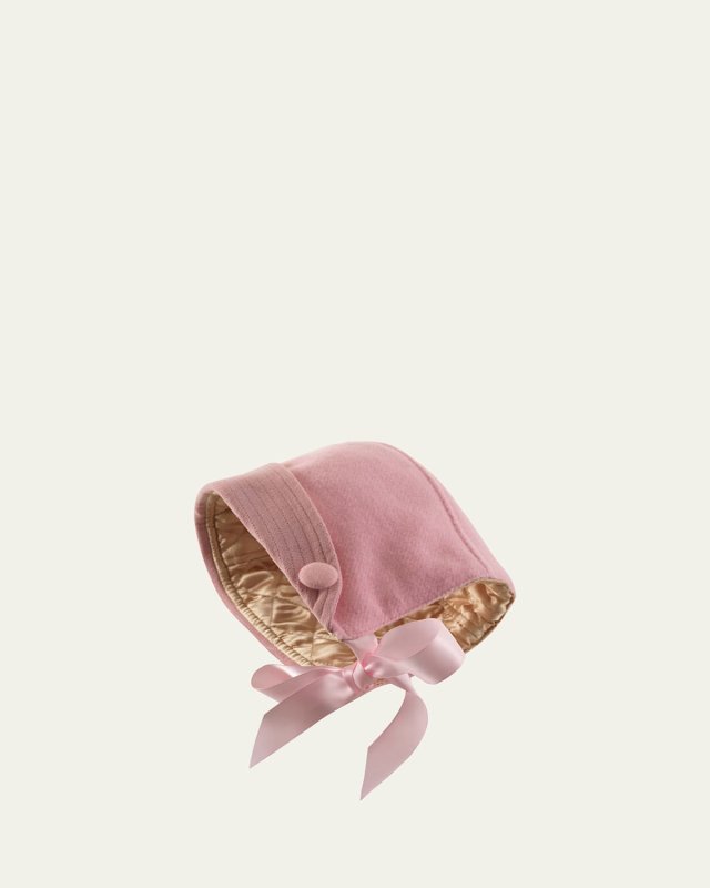 Boy's Classic Wool Bonnet with Straps