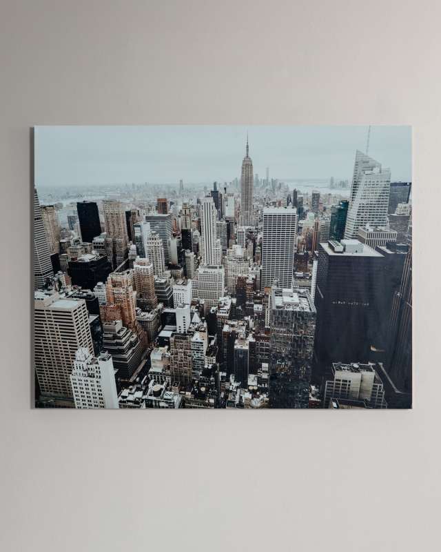 "The Big Apple" Photography Print Handmade HD Metal & Acrylic Art