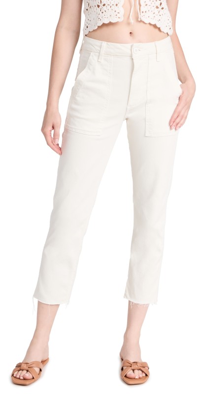 AMO Easy Army Trousers Washed Black