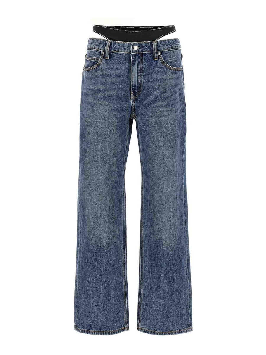 Alexander Wang Jean Bootcut - Bleu