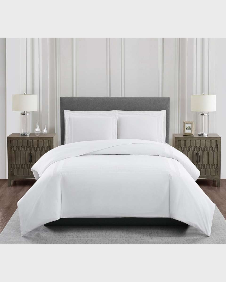 Bristol Embroidered King/California King 3-Piece Comforter Set