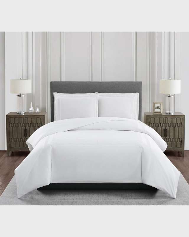 Bristol Embroidered King/California King 3-Piece Comforter Set