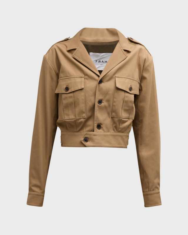 Cropped Utility Jacket