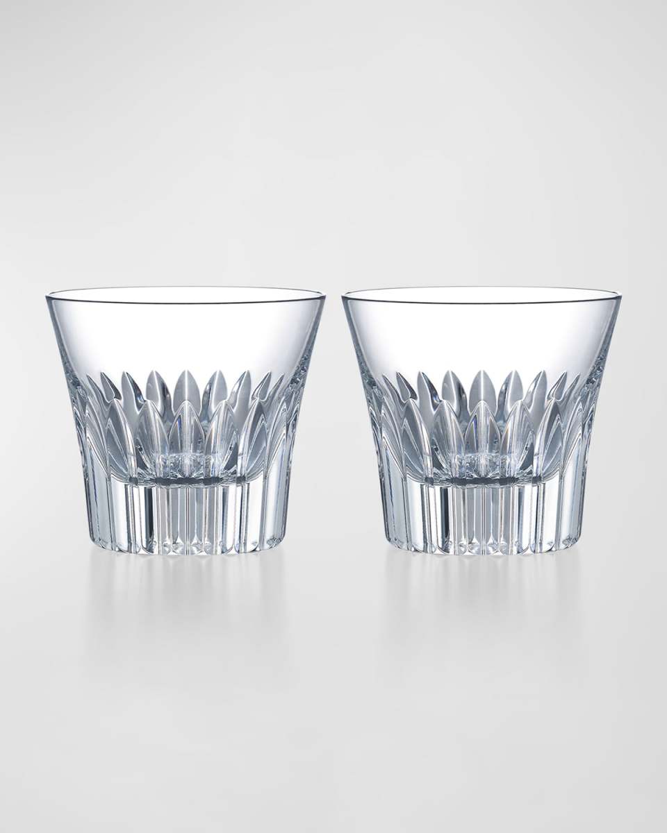 Everyday Crystal Old-Fashioned Tumblers, Set of 2