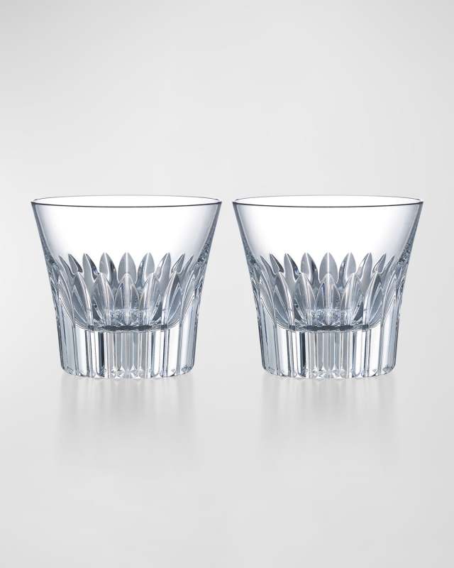 Everyday Crystal Old-Fashioned Tumblers, Set of 2