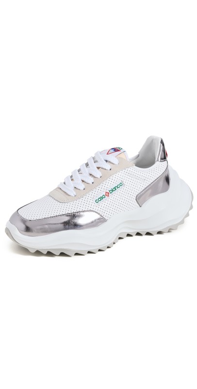Casablanca Atlantis Sneakers White/Chrome