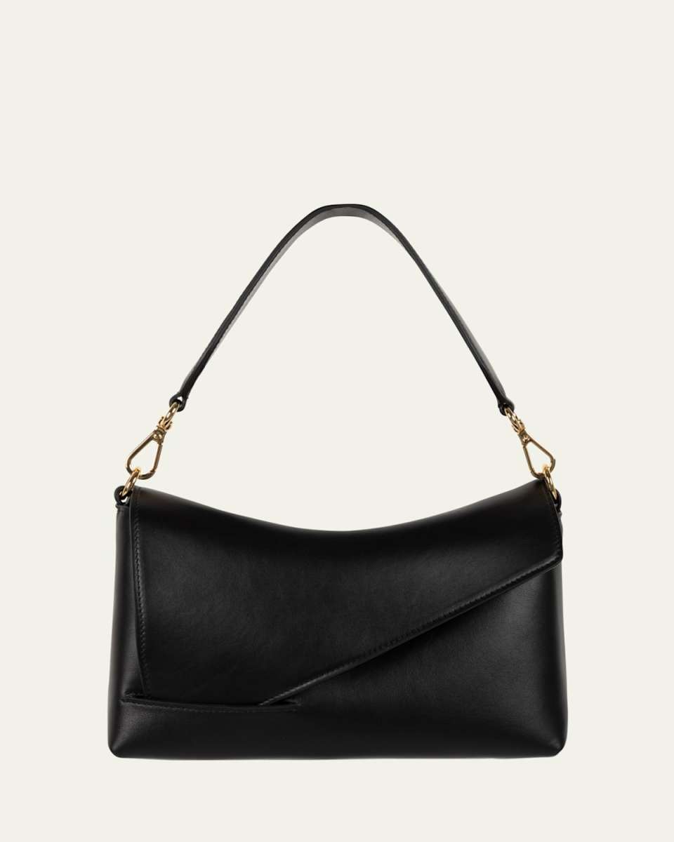 Oscar Flap Leather Shoulder Bag