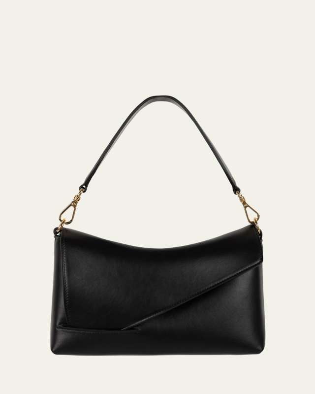 Oscar Flap Leather Shoulder Bag