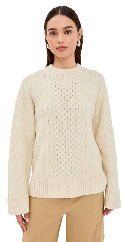 A. L.C. Kyra Sweater Off White