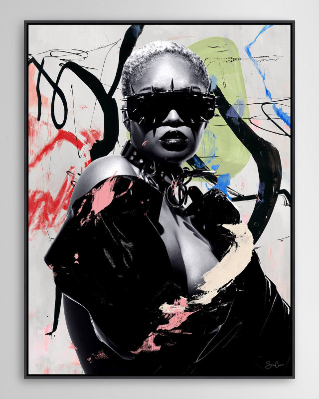 "Unshakable Presence" Framed Giclee by Sean Cason, 38" x 50"