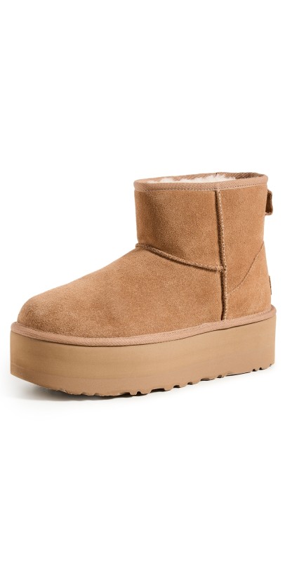 UGG Classic Mini Platform Boots Chestnut